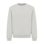 Unisex-Sweatshirt aus Fleece mit Rundhalsausschnitt in Modern Fit, 340 g/m², Iqoniq Torla farbe hellgrau
