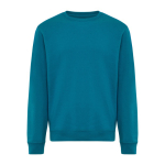 Unisex-Sweatshirt aus Fleece mit Rundhalsausschnitt in Modern Fit, 340 g/m², Iqoniq Torla farbe blaugrau