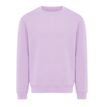 Unisex-Sweatshirt aus Fleece mit Rundhalsausschnitt in Modern Fit, 340 g/m², Iqoniq Torla farbe lila