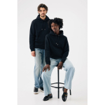 Unisex-Kapuzenpullover aus angerautem Sweatstoff, 340 g/m², Iqoniq Joshua farbe schwarz