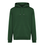 Unisex-Kapuzenpullover aus angerautem Sweatstoff, 340 g/m², Iqoniq Joshua farbe dunkelgrün