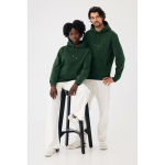 Unisex-Kapuzenpullover aus angerautem Sweatstoff, 340 g/m², Iqoniq Joshua farbe dunkelgrün