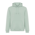Unisex-Kapuzenpullover aus angerautem Sweatstoff, 340 g/m², Iqoniq Joshua farbe olivgrün