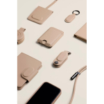 Faltbares kabelloses 2-in-1-Ladegerät mit USB-C, 15 W farbe elfenbeinfarben