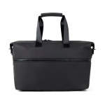 Erweiterbare Weekender-Reisetasche aus recyceltem Polyester, 54 l farbe schwarz