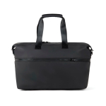 Erweiterbare Weekender-Reisetasche aus recyceltem Polyester, 54 l farbe schwarz vierte Ansicht