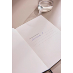 A5-Notizbuch mit Softcover aus Recyclingpapier, liniert farbe grün Lifestyle-Bild 2