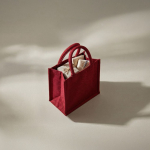 Mini-Tasche aus recycelter Baumwolle mit laminiertem Innenraum, 220 g/m² Detailbild 3