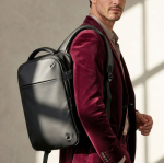 PU-Rucksack mit Vakuumpumpe und Fach für 14-Zoll-Laptops, 17 l farbe schwarz Detailbild 3