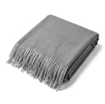 Weicher Schal aus Acryl und Viskose mit OEKO-TEX®-Zertifizierung, 250 g/m² farbe grau erste Ansicht