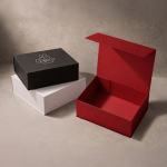 Präsentationsbox aus festem Karton mit Magnetverschluss, 1.200 g/m² farbe rot fünfte Ansicht
