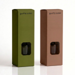 Raumduft mit Duftstäbchen im getönten Glasflakon, 80 ml dritte Ansicht