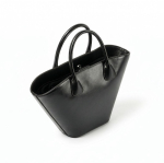 Tasche aus Kunstleder mit Magnetverschluss, 520 g/m² farbe schwarz fünfte Ansicht