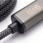 Magnetisches USB-C-Ladekabel mit Schnellladefunktion, 60 W farbe schwarz dritte Ansicht