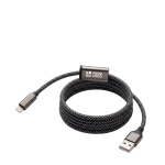 Magnetisches USB-C-Ladekabel mit Schnellladefunktion, 60 W farbe schwarz Ansicht mit Druckbereich