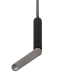 USB-C-Ladekabel mit integriertem Smartphone-Halter, 10 W farbe schwarz dritte Ansicht