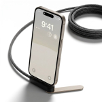 USB-C-Ladekabel mit integriertem Smartphone-Halter, 10 W farbe schwarz fünfte Ansicht