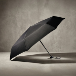 Faltbarer Regenschirm aus Polyester mit Hartschale, Ø 92 cm farbe schwarz Detailbild 5