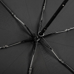 Faltbarer Regenschirm aus Polyester mit Hartschale, Ø 92 cm farbe schwarz zweite Ansicht