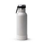 Flasche aus recyceltem Edelstahl mit Druckknopf, 480 ml farbe grau zweite Ansicht