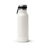 Flasche aus recyceltem Edelstahl mit Druckknopf, 480 ml farbe beige zweite Ansicht