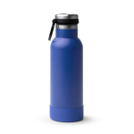 Flasche aus recyceltem Edelstahl mit Druckknopf, 480 ml farbe köngisblau zweite Ansicht