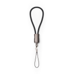 Schlüsselanhänger mit USB-C-Ladekabel, 60 W und Datenübertragung farbe schwarz zweite Ansicht