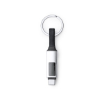 Schlüsselanhänger mit USB-C-Ladekabel, Leistungsanzeige und 60 W farbe schwarz zweite Ansicht