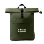 Laptoprucksack aus recyceltem Polyester mit erweiterbarem Hauptfach, 15 Zoll Hauptansicht