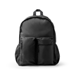Laptoptasche aus recyceltem Kunststoff mit gepolstertem Rückenteil, 17 Zoll farbe schwarz zweite Ansicht