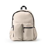 Laptoptasche aus recyceltem Kunststoff mit gepolstertem Rückenteil, 17 Zoll farbe beige zweite Ansicht