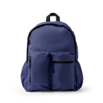 Laptoptasche aus recyceltem Kunststoff mit gepolstertem Rückenteil, 17 Zoll farbe marineblau zweite Ansicht
