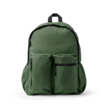 Laptoptasche aus recyceltem Kunststoff mit gepolstertem Rückenteil, 17 Zoll farbe dunkelgrün zweite Ansicht