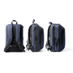 Erweiterbarer Business-Rucksack aus 900D-Nylon für 17-Zoll-Laptops farbe marineblau erste Detailansicht