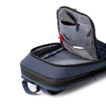 Erweiterbarer Business-Rucksack aus 900D-Nylon für 17-Zoll-Laptops farbe marineblau zweite Detailansicht