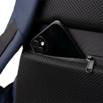 Erweiterbarer Business-Rucksack aus 900D-Nylon für 17-Zoll-Laptops farbe marineblau fünfte Detailansicht