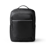 Laptoptasche aus recyceltem Nylon mit Diebstahlschutzfach, 16 Zoll farbe schwarz zweite Ansicht