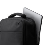 Rucksack aus recyceltem Polyester mit Vakuumkompression und elektrischer Pumpe, 15 Zoll farbe schwarz vierte Detailansicht