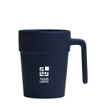 Keramiktasse mit ergonomischem Henkel und farbiger Innenseite, 250 ml Hauptansicht