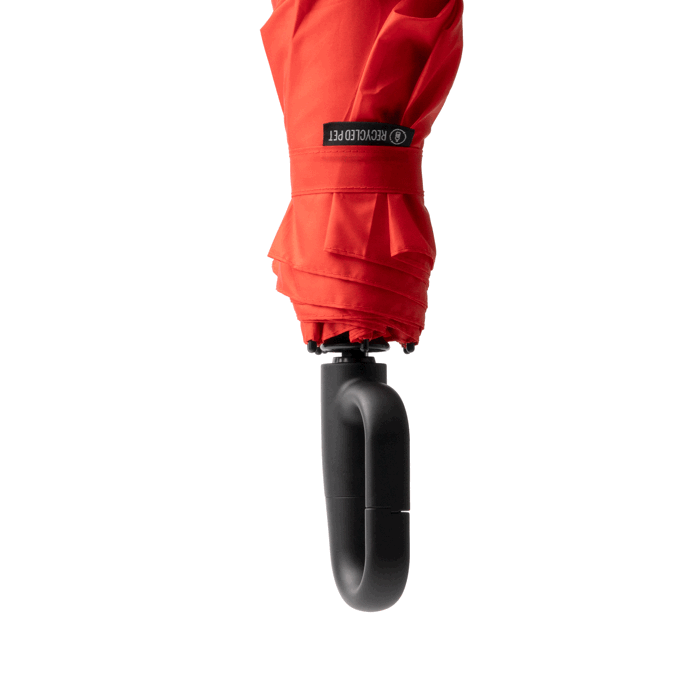 Automatischer Taschenschirm mit Windschutzsystem, Ø 100 cm farbe rot