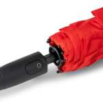 Automatischer Taschenschirm mit Windschutzsystem, Ø 100 cm farbe rot vierte Detailansicht