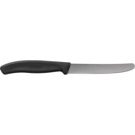 Victorinox Tafelmesser aus Edelstahl mit Wellenschliff vierte Ansicht