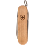 Victorinox Taschenmesser aus Edelstahl und Walnussholz mit 5 Funktionen farbe braun dritte Ansicht
