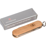 Victorinox Taschenmesser aus Edelstahl und Walnussholz mit 5 Funktionen farbe braun vierte Ansicht