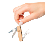Victorinox Taschenmesser aus Edelstahl und Walnussholz mit 5 Funktionen sechste Ansicht