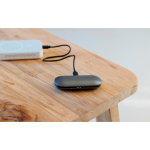 Kabellose BrandCharger-Kopfhörer mit USB-C-Ladeetui farbe graphit zweite Ansicht