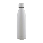 Tropffreie Trinkflasche aus recyceltem Edelstahl mit matter Oberfläche, 700 ml farbe grau fünfte Ansicht