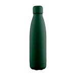 Tropffreie Trinkflasche aus recyceltem Edelstahl mit matter Oberfläche, 700 ml farbe grün fünfte Ansicht