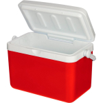 Tragbare Kühlbox aus robustem Kunststoff mit Isolierung und stabilem Griff, 4 l farbe rot zweite Ansicht
