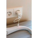 Nackenventilator für freihändige Nutzung mit 3 Geschwindigkeitsstufen und 800-mAh-Akku farbe weiß vierte Ansicht
